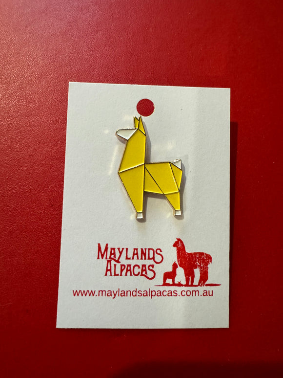 Alpaca pin