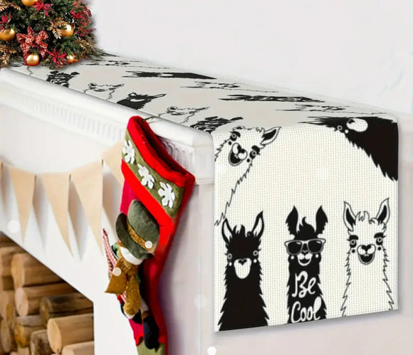 Alpaca Table Runner
