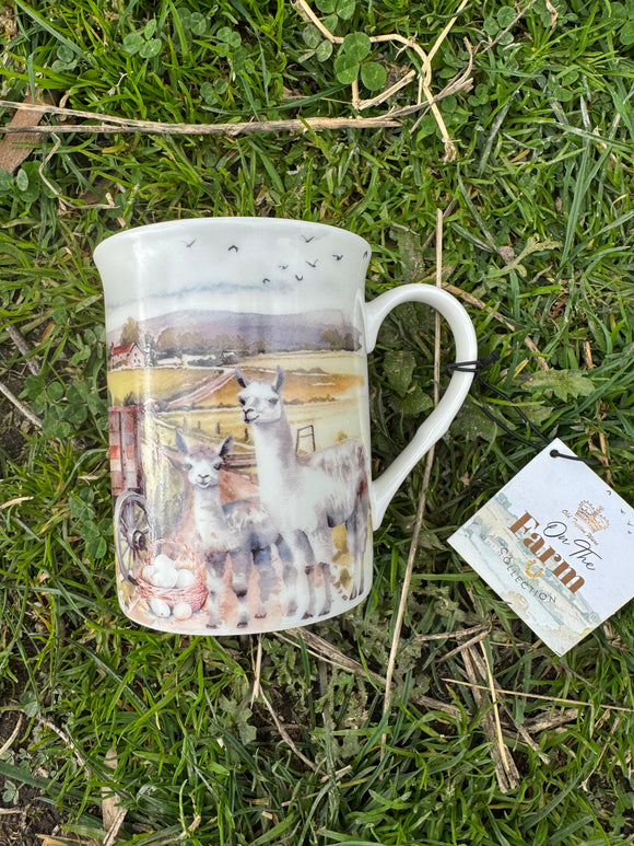 On The Farm Alpaca Mug