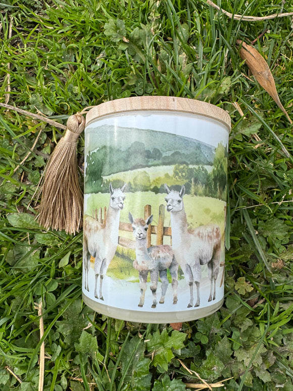 On The Farm Alpaca Candle