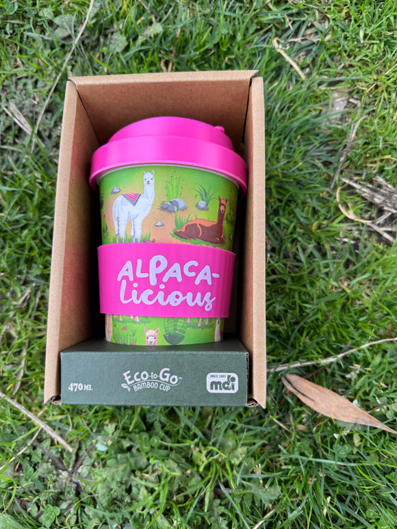 Eco to Go Alpaca & Llama Travel Mug