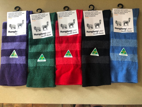 Humphrey Law Merino Alpaca Blend Health Sock® Style 03C